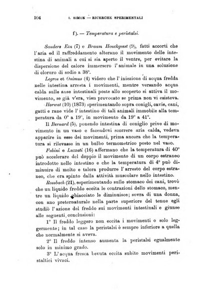 Lo sperimentale ovvero giornale critico di medicina e chirurgia per servire ai bisogni dell'arte salutare