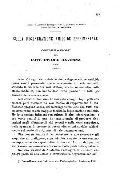 Lo sperimentale ovvero giornale critico di medicina e chirurgia per servire ai bisogni dell'arte salutare