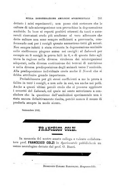 Lo sperimentale ovvero giornale critico di medicina e chirurgia per servire ai bisogni dell'arte salutare