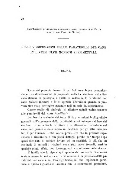 Lo sperimentale ovvero giornale critico di medicina e chirurgia per servire ai bisogni dell'arte salutare