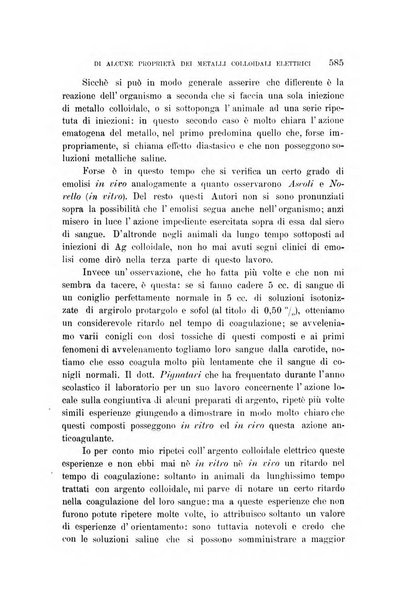 Lo sperimentale ovvero giornale critico di medicina e chirurgia per servire ai bisogni dell'arte salutare