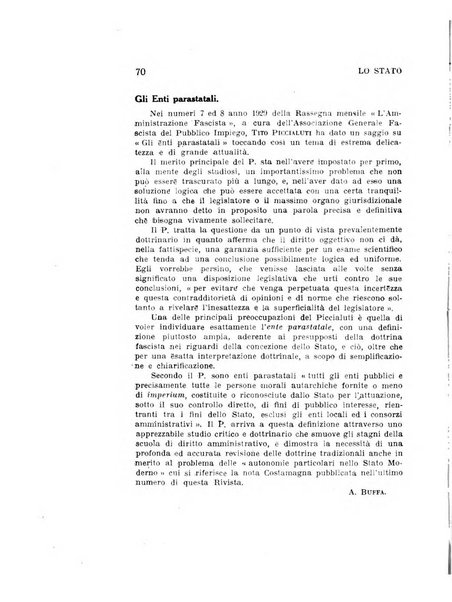 Lo Stato rivista di scienze politiche e giuridiche