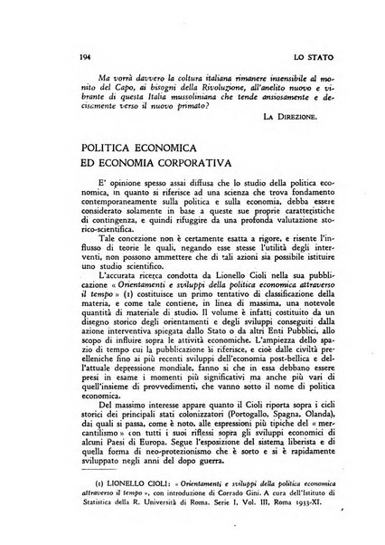 Lo Stato rivista di scienze politiche e giuridiche