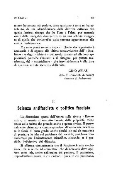 Lo Stato rivista di scienze politiche e giuridiche