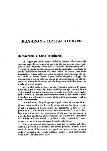 Lo Stato rivista di scienze politiche e giuridiche