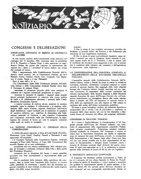 La stirpe rivista delle corporazioni fasciste