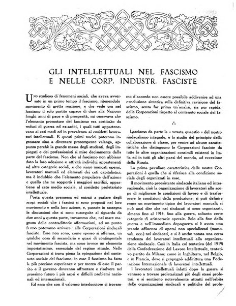 La stirpe rivista delle corporazioni fasciste