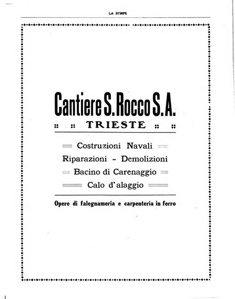 La stirpe rivista delle corporazioni fasciste