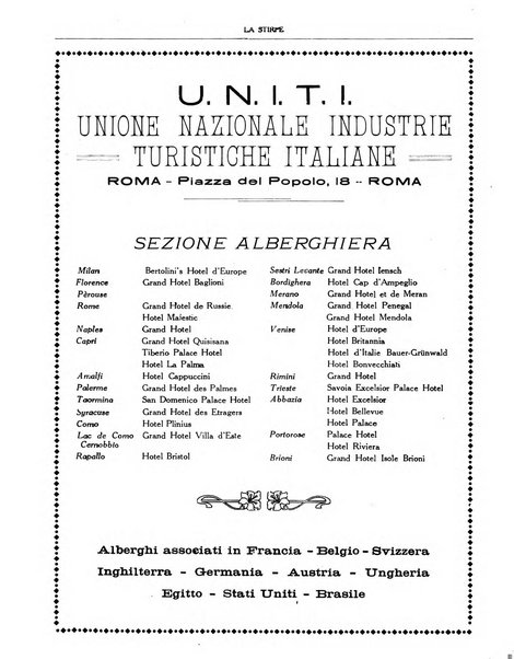 La stirpe rivista delle corporazioni fasciste