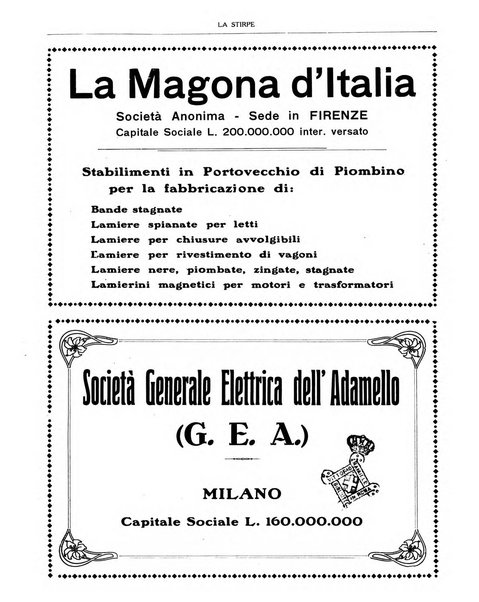 La stirpe rivista delle corporazioni fasciste