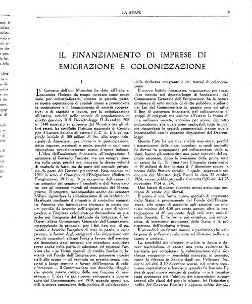 La stirpe rivista delle corporazioni fasciste