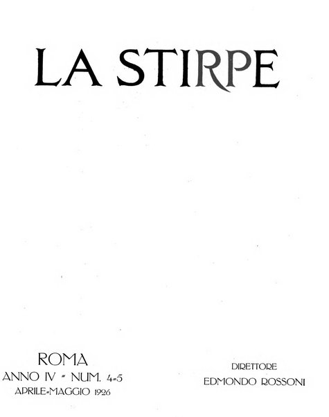 La stirpe rivista delle corporazioni fasciste