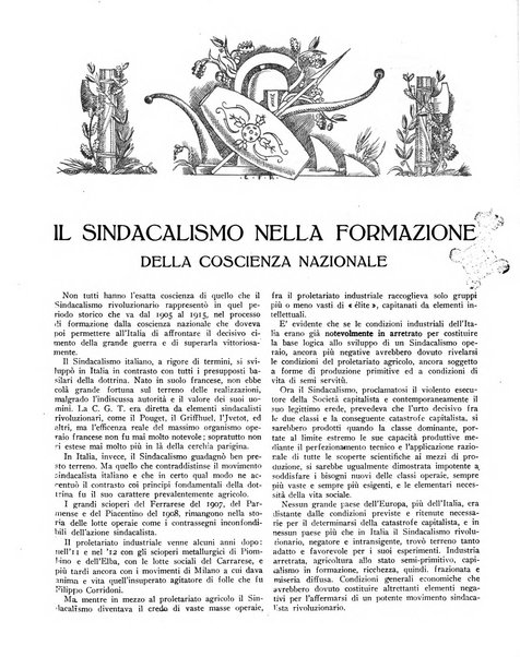 La stirpe rivista delle corporazioni fasciste