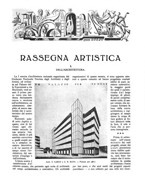 La stirpe rivista delle corporazioni fasciste