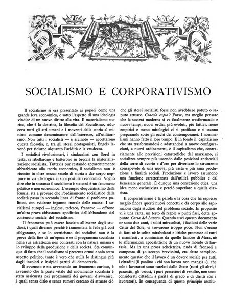 La stirpe rivista delle corporazioni fasciste