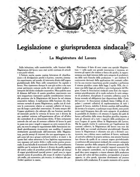 La stirpe rivista delle corporazioni fasciste