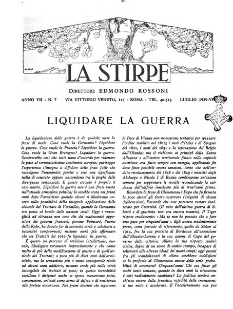 La stirpe rivista delle corporazioni fasciste