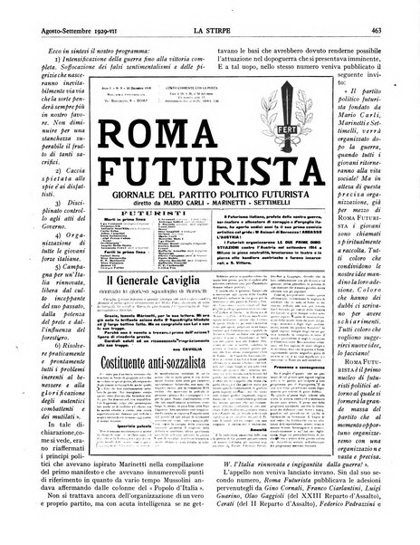 La stirpe rivista delle corporazioni fasciste