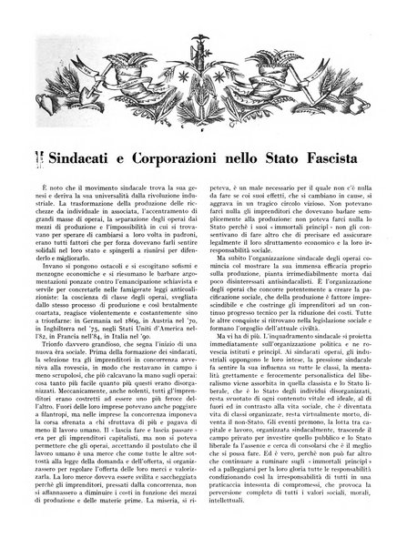 La stirpe rivista delle corporazioni fasciste