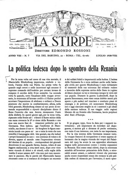 La stirpe rivista delle corporazioni fasciste