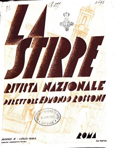 La stirpe rivista delle corporazioni fasciste