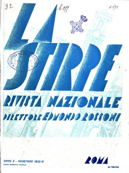 La stirpe rivista delle corporazioni fasciste