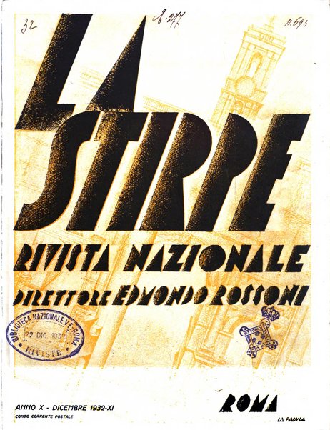 La stirpe rivista delle corporazioni fasciste