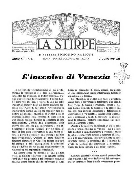 La stirpe rivista delle corporazioni fasciste