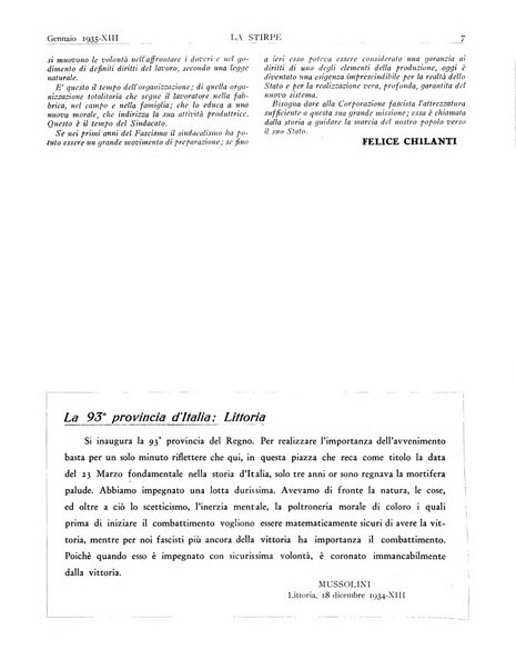 La stirpe rivista delle corporazioni fasciste