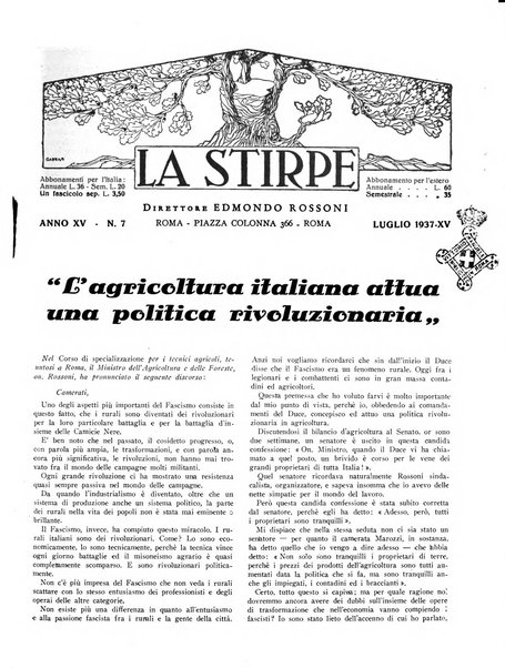 La stirpe rivista delle corporazioni fasciste