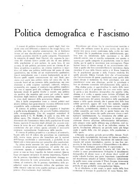 La stirpe rivista delle corporazioni fasciste