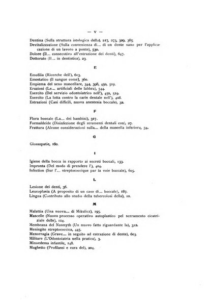 La stomatologia periodico mensile