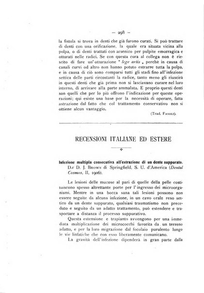 La stomatologia periodico mensile