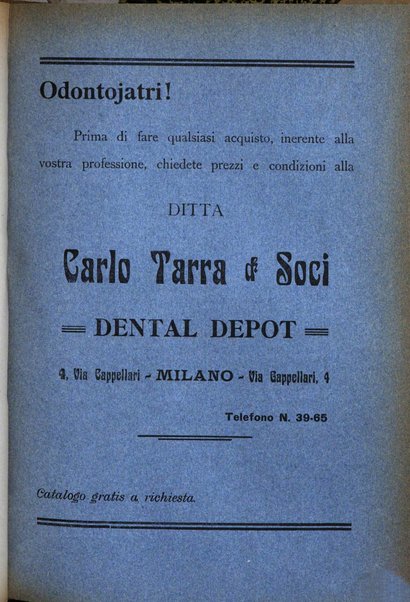 La stomatologia periodico mensile