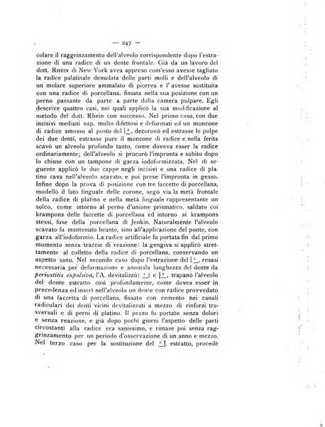 La stomatologia periodico mensile