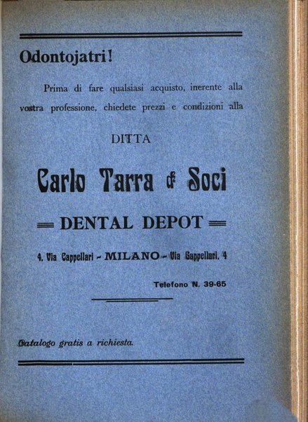 La stomatologia periodico mensile