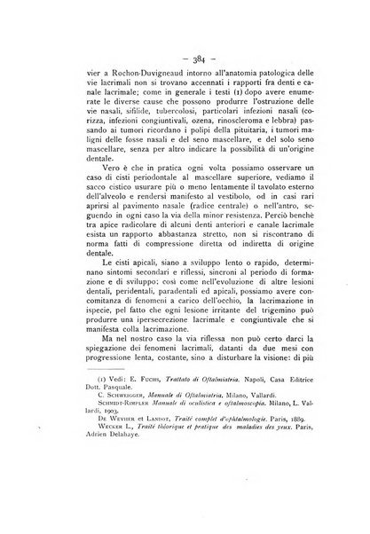 La stomatologia periodico mensile