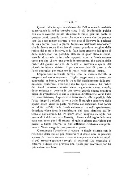 La stomatologia periodico mensile