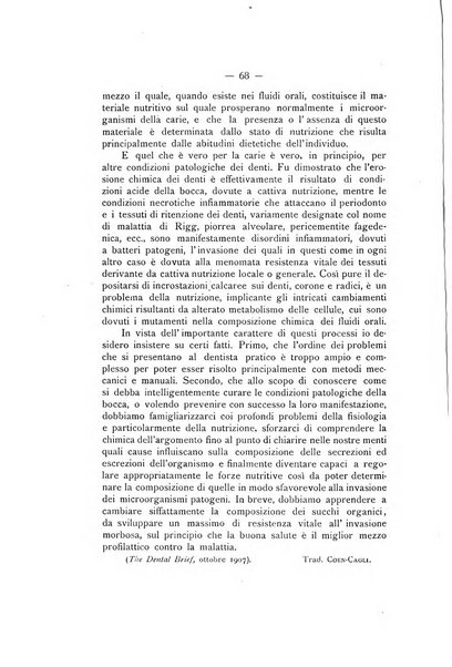 La stomatologia periodico mensile