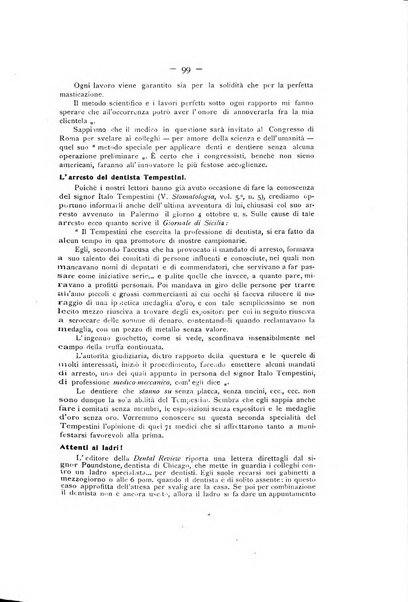 La stomatologia periodico mensile