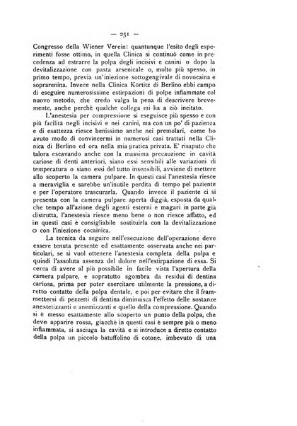 La stomatologia periodico mensile