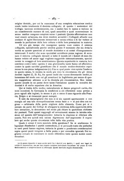 La stomatologia periodico mensile