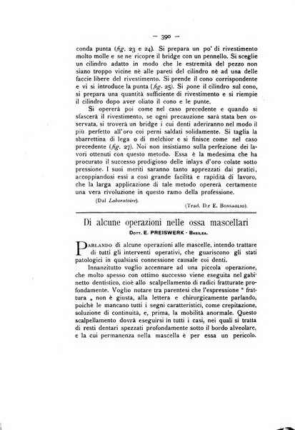 La stomatologia periodico mensile