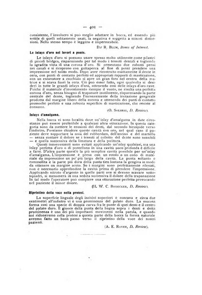 La stomatologia periodico mensile