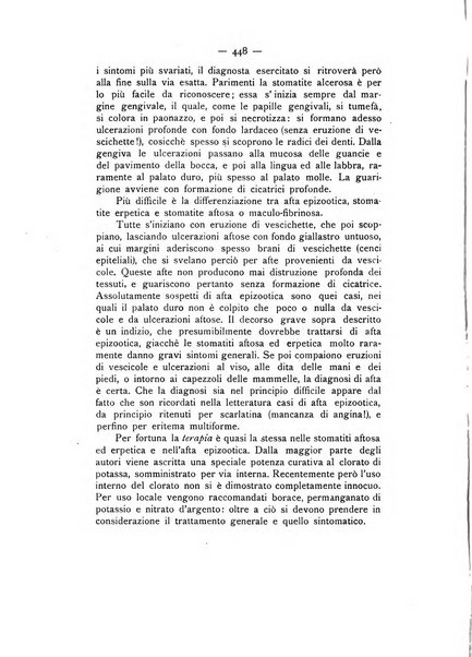 La stomatologia periodico mensile