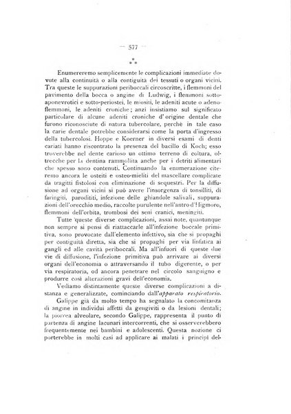 La stomatologia periodico mensile