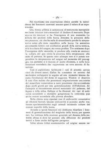 La stomatologia periodico mensile