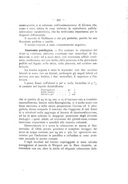 La stomatologia periodico mensile