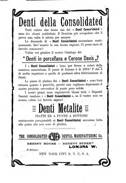 La stomatologia periodico mensile