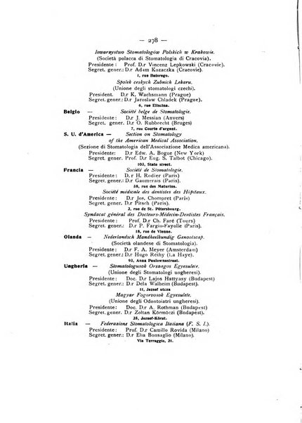 La stomatologia periodico mensile